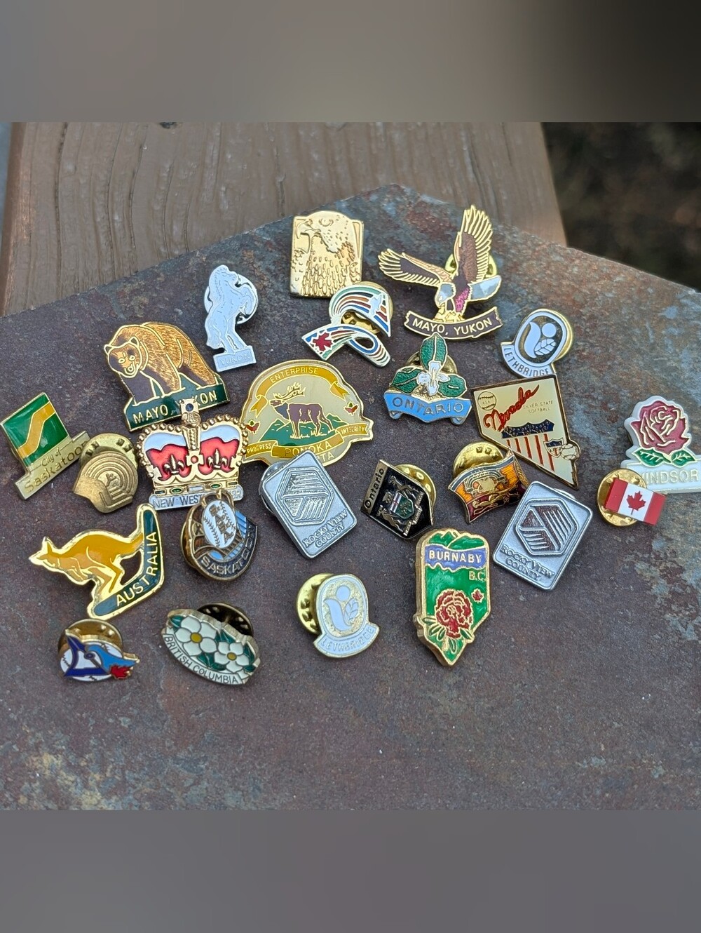 Canadian Travel Souvenir Lapel Pin Lot